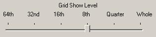 8th Note Grid Show Level